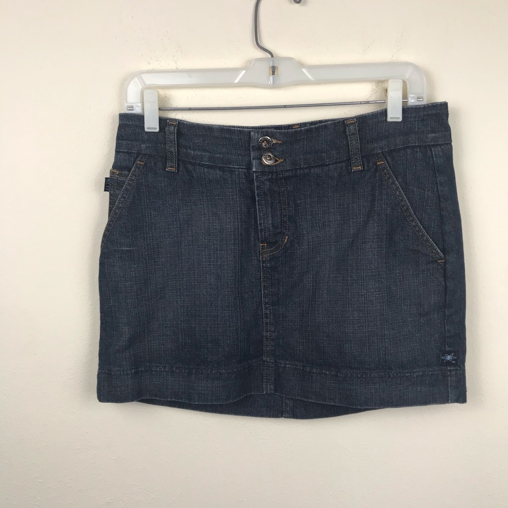Blu Jeanious Denim Mini Skirt 4